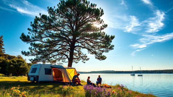 Les meilleures expériences de camping au bord de l'eau en France